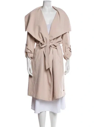 Pre-owned Soia & Kyo Trench Coat In Neutral
