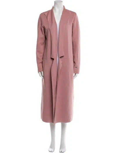 Pre-owned Soia & Kyo Trench Coat In Pink
