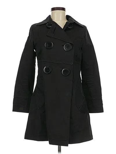 Pre-owned Soia & Kyo Trenchcoat In Black