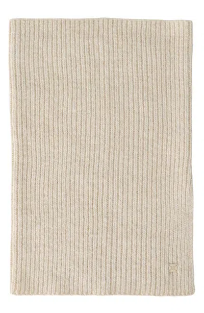 Soia & Kyo Wanda Rib Knit Neck Warmer In Neutral