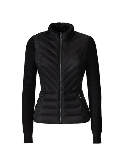 Soia & Kyo Women's Bexley Quilted Down Jacket In Black