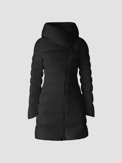 Soia & Kyo Women's Judy Stretch Down Coat In Black
