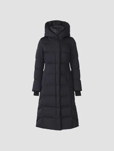 Soia & Kyo Women's Talyse Maxi Down Coat In Blue