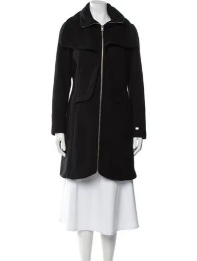 Pre-owned Soia & Kyo Wool Coat In Black