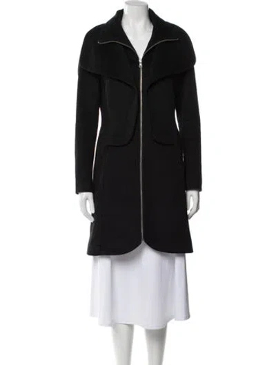 Pre-owned Soia & Kyo Wool Coat In Black