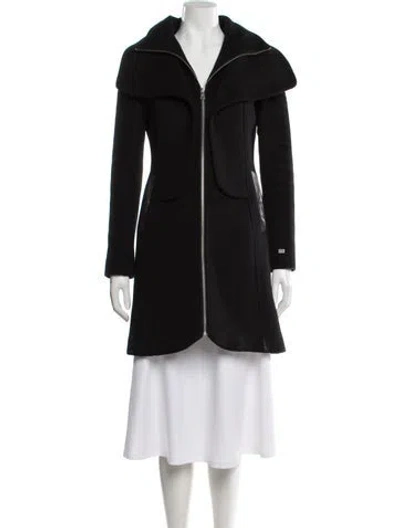 Pre-owned Soia & Kyo Wool Coat In Black