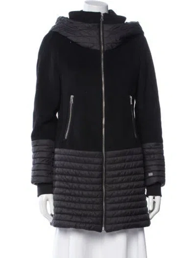 Pre-owned Soia & Kyo Wool Coat In Black
