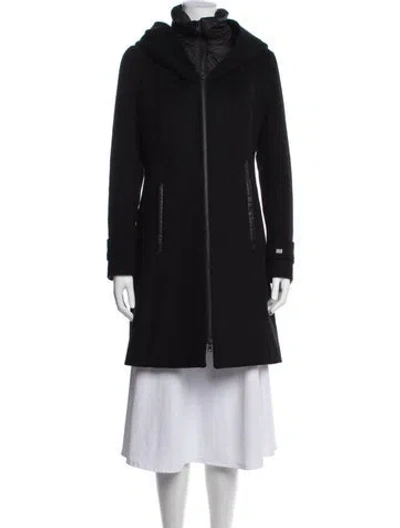 Pre-owned Soia & Kyo Wool Coat In Black