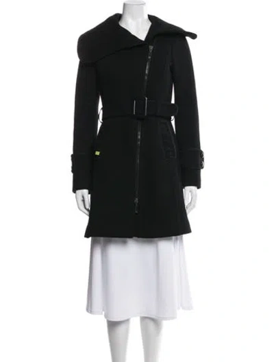 Pre-owned Soia & Kyo Wool Coat In Black