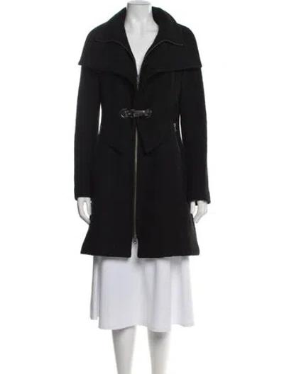Pre-owned Soia & Kyo Wool Coat In Black
