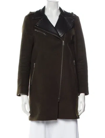 Pre-owned Soia & Kyo Wool Coat In Brown