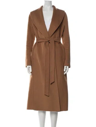Pre-owned Soia & Kyo Wool Coat In Brown