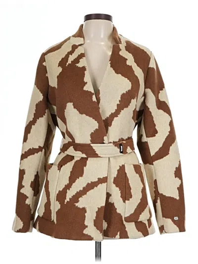 Pre-owned Soia & Kyo Wool Coat In Brown