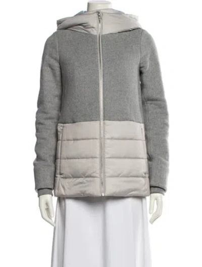 Pre-owned Soia & Kyo Wool Coat In Gray