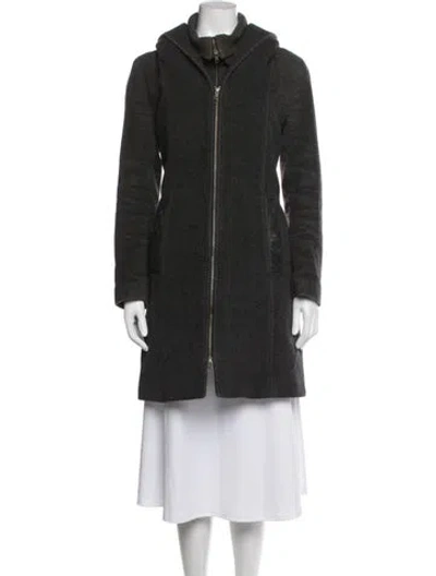 Pre-owned Soia & Kyo Wool Coat In Grey