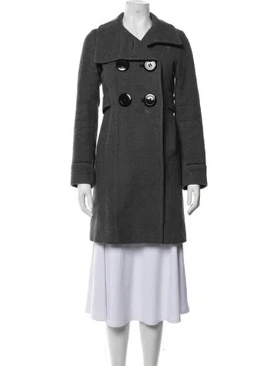 Pre-owned Soia & Kyo Wool Coat In Grey