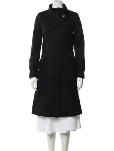 Pre-owned Soia & Kyo Wool Coat W/ Tags In Black