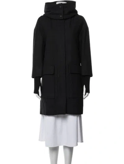 Pre-owned Soia & Kyo Wool Coat W/ Tags In Blue