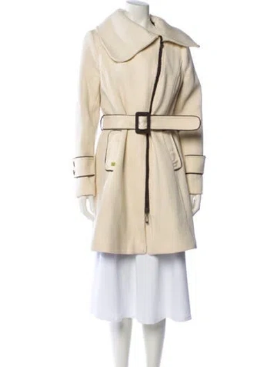 Pre-owned Soia & Kyo Wool Trench Coat