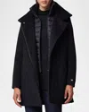 Soia & Kyo Abbi Notch Collar Coat In Black