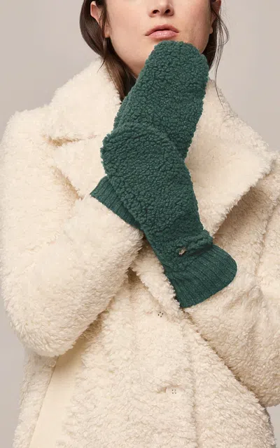 Soia & Kyo Alina Mittens In Spruce In Grey