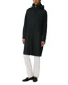 Soia & Kyo Azarya Rainwear Coat In Black