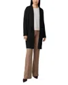 Soia & Kyo Benela Cardigan Coat In Black