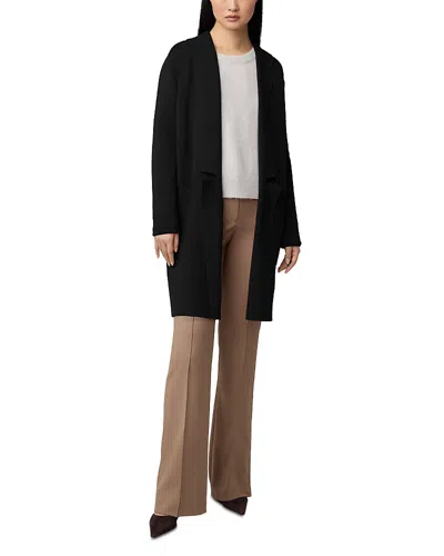 Soia & Kyo Benela Cardigan Coat In Black