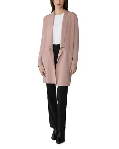 Soia & Kyo Benela Cardigan Coat In Blush