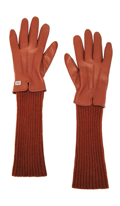 Soia & Kyo Carmel-n Gloves In Copper