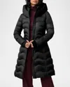 Soia & Kyo Lita Down Lightweight Coat In Black