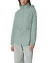 Soia & Kyo Raven Hooded Rain Jacket In Fern