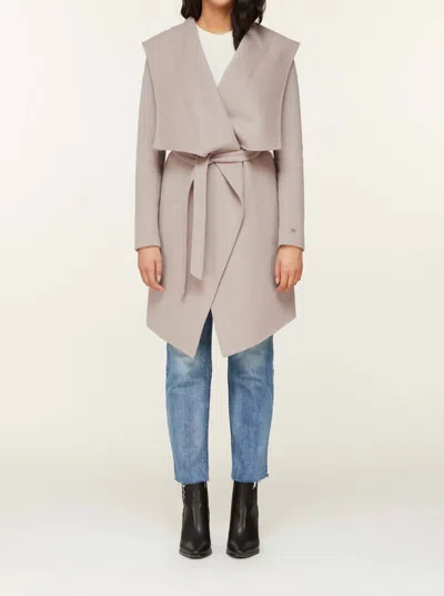 Soia & Kyo Samia Coat In Quartz In Beige