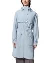 Soia & Kyo Selene Hooded Rain Coat In Breeze