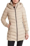 Soia & Kyo Lita Water Repellent 700 Fill Power Down Recycled Nylon Puffer Coat In Hush