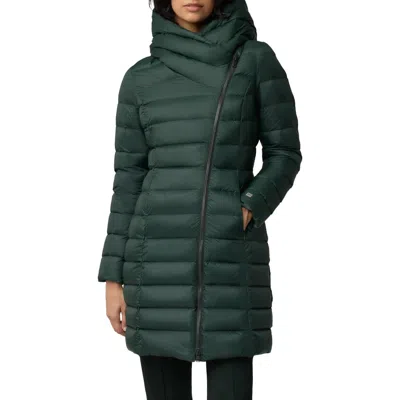 Soia & Kyo Soraya Hooded Down Coat In Evergreen