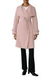 Soia & Kyo Olivia Trench Coat In Blush