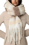 Soia & Kyo Oversize Fringe Scarf In Hush