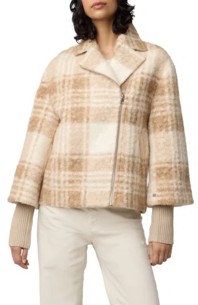 Soia & Kyo Pauline Relaxed Fit Plaid Jacket In Hush