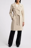 Soia & Kyo Safira Double Breasted Wool Blend Coat