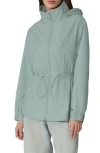 Soia & Kyo Raven Hooded Rain Jacket In Fern
