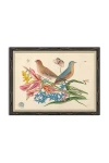 Soicher Marin 18th Century Floral Bouquets With Birds Wall Art
