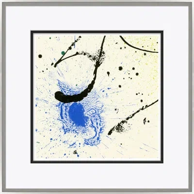 Soicher Marin 1960's Pop Mod Crops - Picture Frame Print On Paper In Blue
