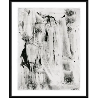 Soicher Marin A Study In Black And White - Picture Frame Painting On Paper