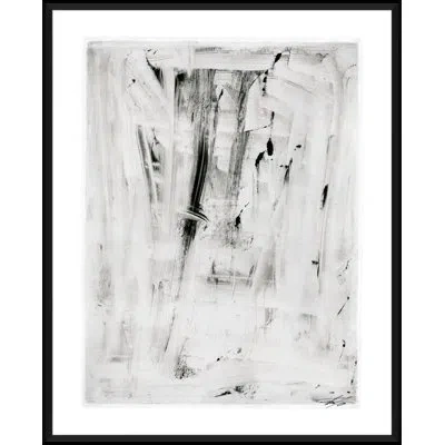 Soicher Marin A Study In Black And White - Picture Frame Painting On Paper