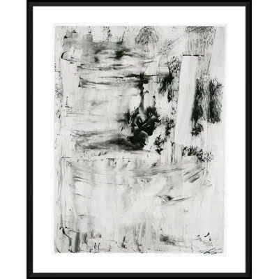 Soicher Marin A Study In Black And White - Picture Frame Painting On Paper In Multi