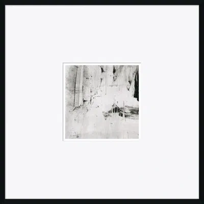 Soicher Marin Abstract Locomotion - Picture Frame Painting On Paper In Black;gray