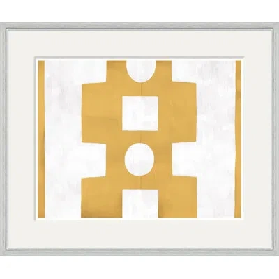 Soicher Marin Abstract Varation Ii By Paule Marrot - Single Picture Frame Print In Multi