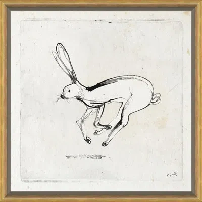 Soicher Marin Accelerating By Yuki Osada - Single Picture Frame Painting In Brown