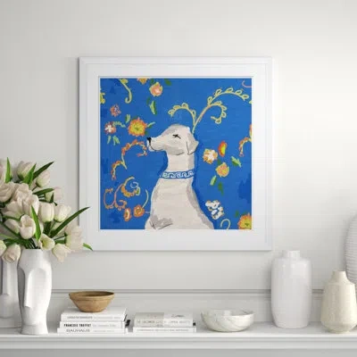 Soicher Marin Ada By Dana Gibson - Picture Frame Painting On Paper In White